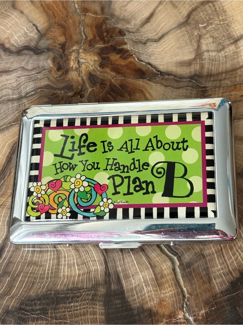 Whimsical Expanding Card Wallet